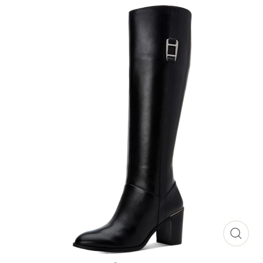 ALFANI GENUINE LEATHER NELLIE KNEE BOOTS 6.5